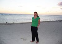 Helen in the Cook Islands